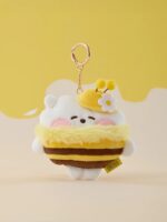 Minini Measuring Tape Plush Keyring Honey Bee