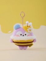 Minini Measuring Tape Plush Keyring Honey Bee