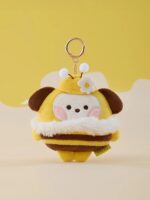 Minini Measuring Tape Plush Keyring Honey Bee