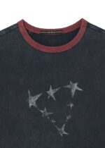 [GUESS X HYUNJIN] Star Ringer T-Shirt