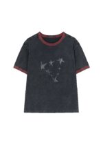 [GUESS X HYUNJIN] Star Ringer T-Shirt