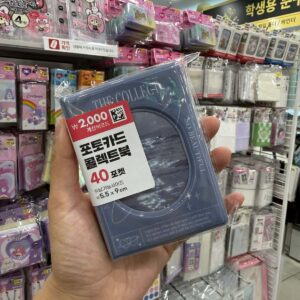 Aesthetic 20-pocket photo card album
